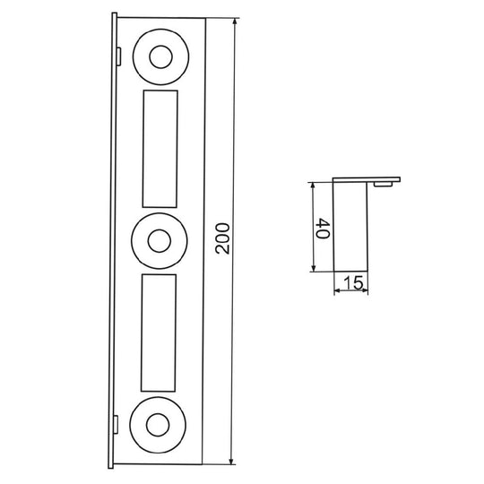 Atrama spynai bico prisukama l-200.