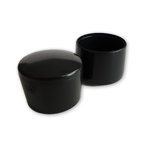 Mažas užmaunamas dangtelis apvalus.