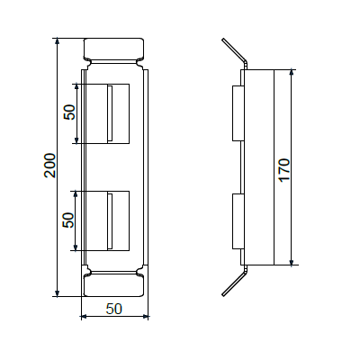 Plokštelė-atrama spynai bico privirinama.