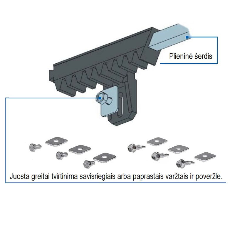 Krumpliaratine juosta.