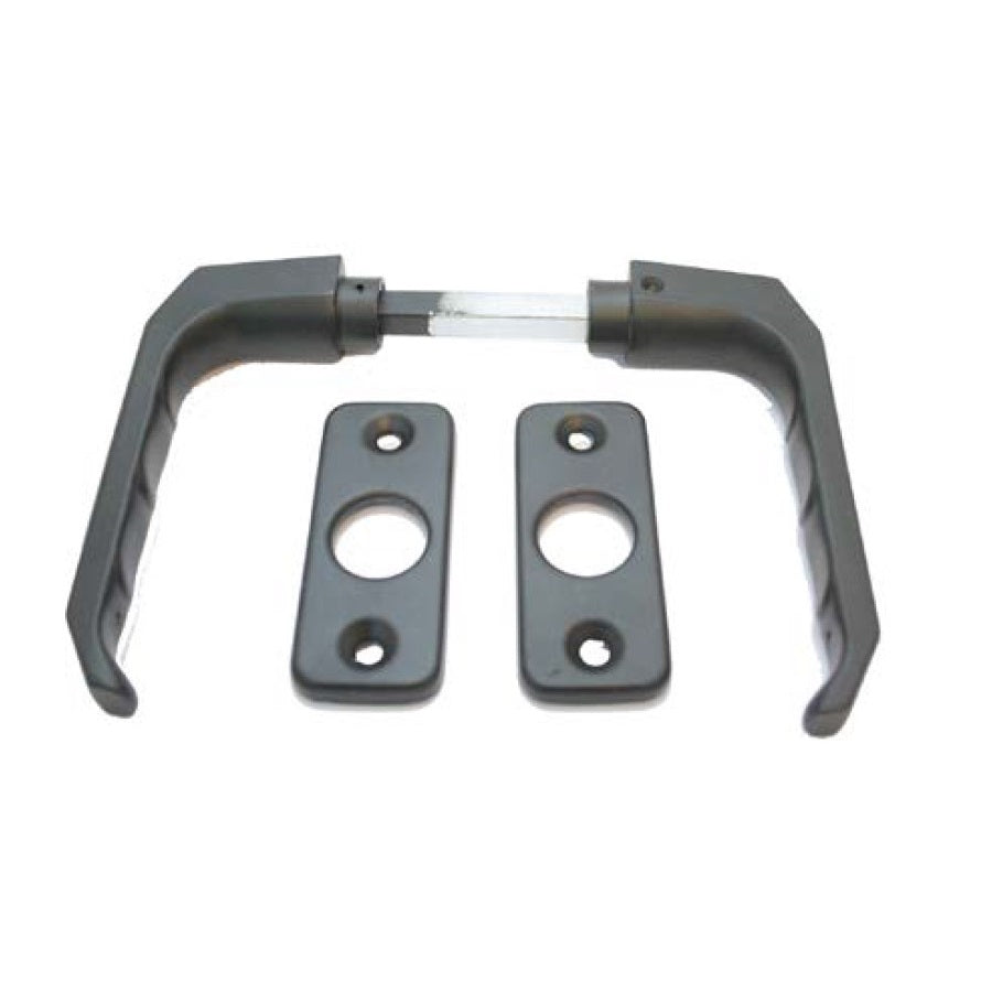 Rankena su maža prisukama plokštele.