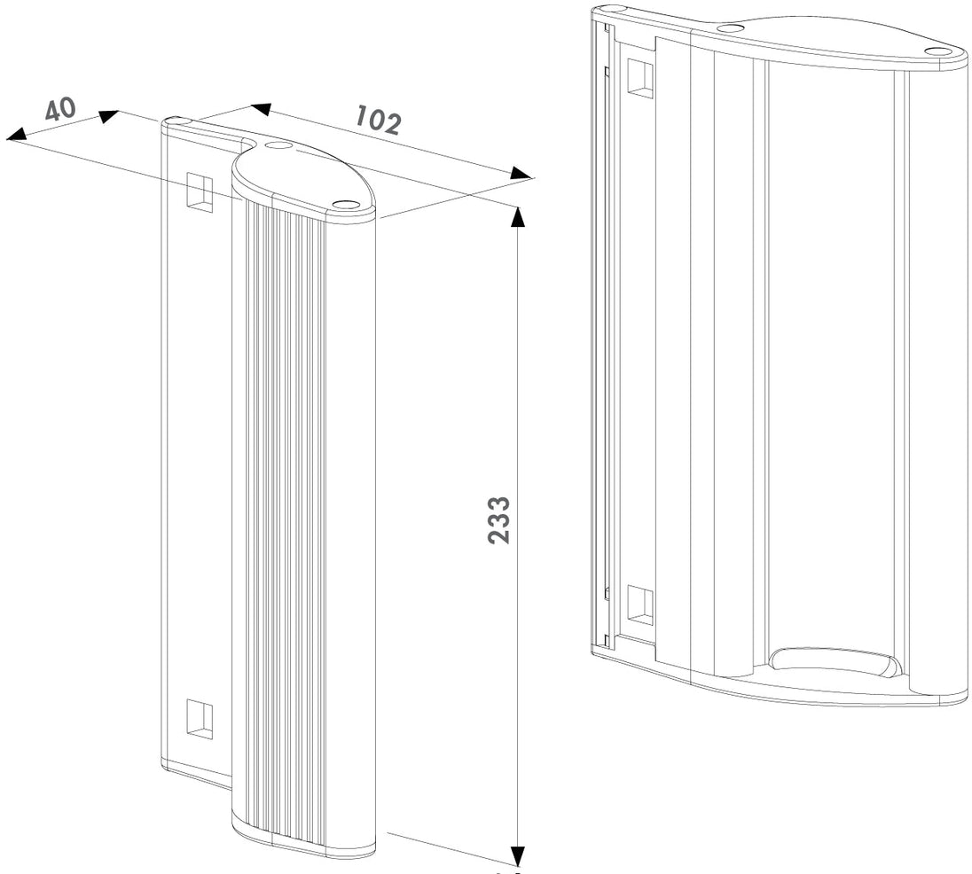 Locinox rankenos elektromagnetinei spynai.