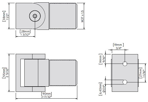 D&D Technologies hidrauliniai vyriai su pritraukimu 2vnt be užtrenkimo ir atidarytų vartų funkcijos vartams iki 80kg.