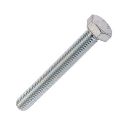 Varztas sesiakampe galva cinkuoto plieno su pilnu sriegiu DIN933