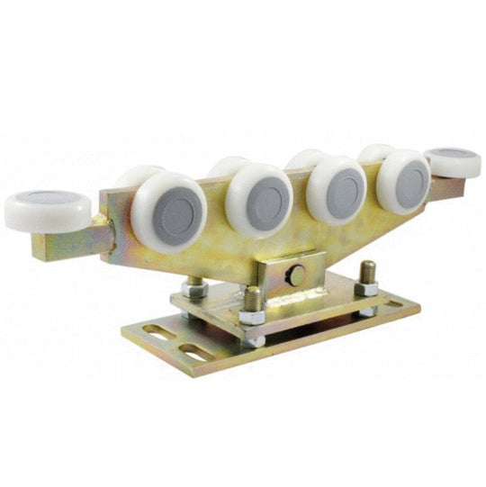 Vezimelis pasiverciantis reguliuojamas su 10 plastikiniu ratuku.