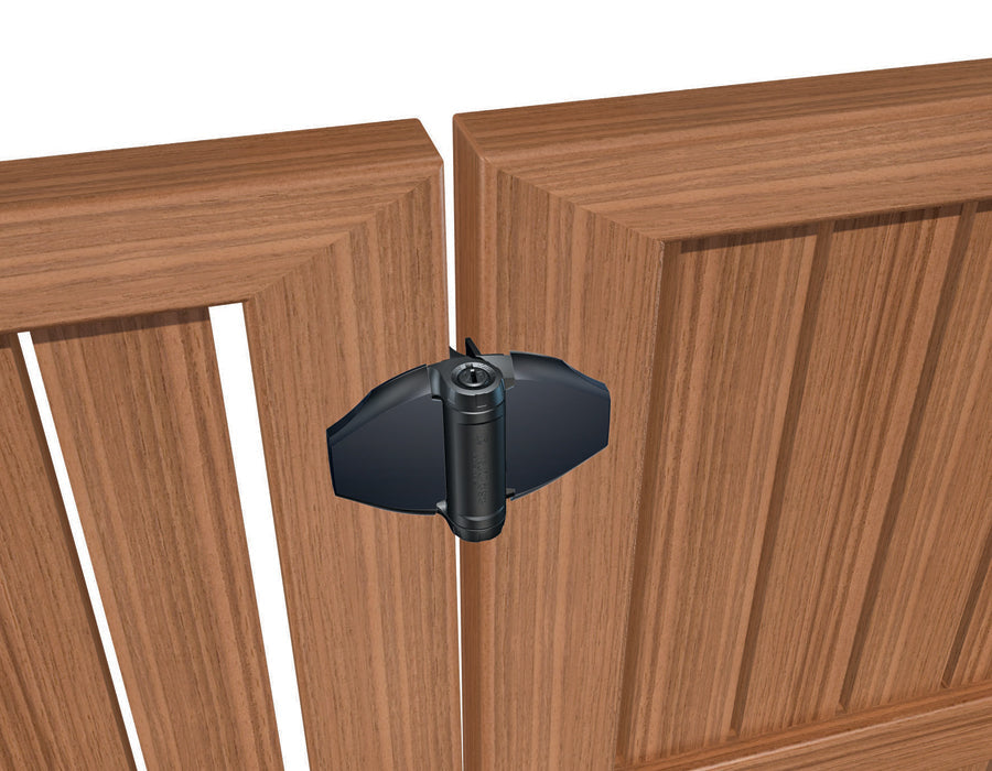 D&D Technologies vyriai su pritraukimu 2vnt (medis-medis) su 2 kojelėmis tvoros varteliams iki 70kg.