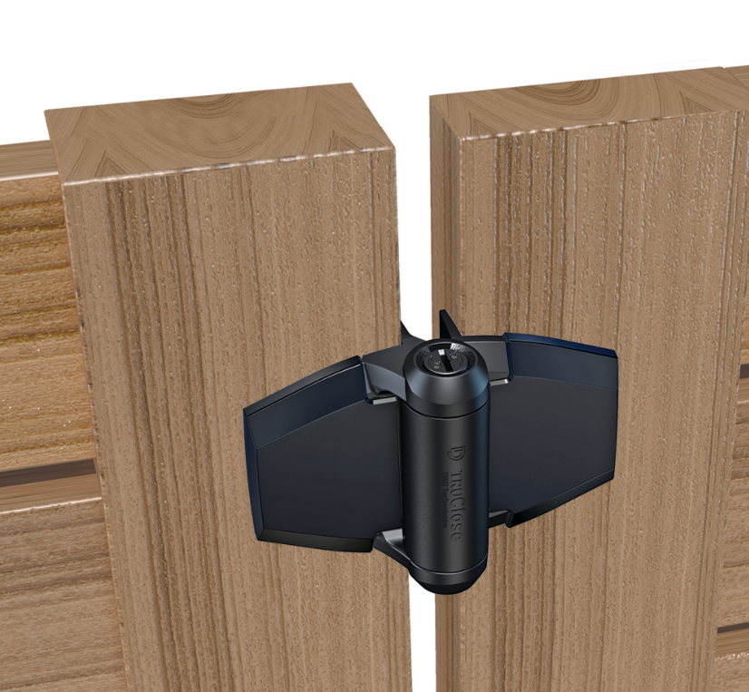 D&D Technologies vyriai su pritraukimu 2vnt (medis-medis) su 2 kojelėmis tvoros varteliams iki 30kg.